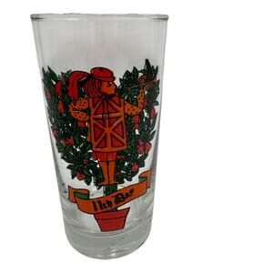 Vintage 11th Day Tumbler 12 Twelve Days of Christmas Glass by Anchor Hocking